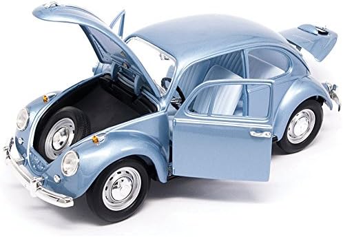 Blue 1967 VW Beetle Die Cast - 1:18 Scale Detailed Auto Collectors Dream