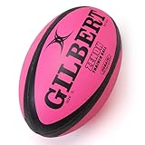 Gilbert Zenon Rugby Ball - Pink Size 5