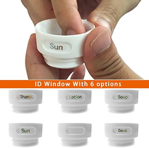 3 Fl Oz/89 ml Silicone Travel Bottles Container Set BPA Free TSA Airline Approved Carry on Luggage Leak Proof Bottle Pack with Suction Cup (3OZ, blue/clear/purple)