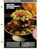  : McCall's Cooking School Recipe Card: Meat 54 - Crown Roast Of Pork With Fruit Stuffing (Replacement McCall's Recipage or Recipe Card For 3-Ring Binders)