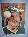 Jim Catfish Hunter Autographed Signed October 7 1974 Sports Illustrated Magazine Professionally Matted Cover 11 X 14 Size Ready To Frame