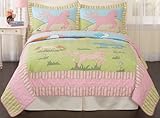 My Pony Twin Quilt with Pillow Sham