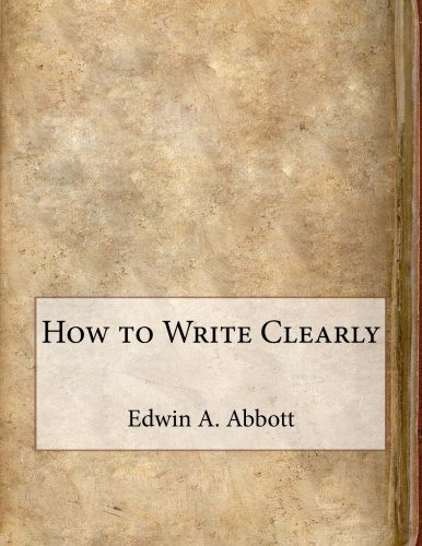 how to write clearly
