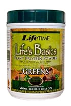 Lifetime Life's Basics Plant Protein with Greens, 20.5-Ounces Tub