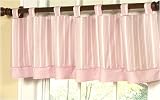 Pink and Brown Argyle Window Valance by JoJo Designs