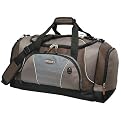22" Multi-Pocket Sport Duffel Bag - Chocolate/ Gray