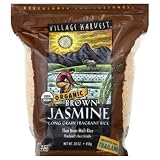 Village Harvest Organic Brown Thai Jasmine Rice, 30-Ounce Bags (Pack of 6) by Village Harvest Discounts