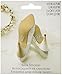 Lillian Rose Blue Sparkle Bride Wedding Shoe Stickers