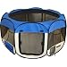Best Pet Folding Play Pen - Blue - Medium