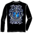 Fire Rescue - Firefighter Long Sleeve T-Shirt