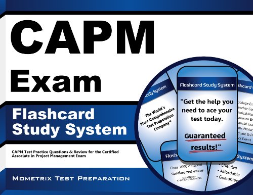 capm exam flashcard study system capm test practice questions  review for the certified associate in project