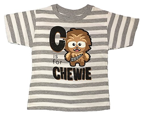 Star Wars Little Boys Toddler C is for Chewie T Shirt