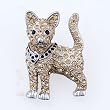 Pupppy Necklace Brooches
