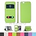 AVAWO for iPhone 6 PLUS Case, Creative Smart Window View Touch Front Flip Cover Ultra Thin Folio Case for iPhone 6 PLUS 5.5