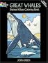 Great Whales Stained Glass Coloring Book (Dover Nature Stained Glass Coloring Book)