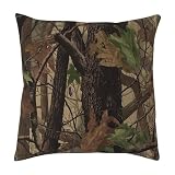 Hardwoods Green Square Pillow - 18