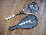 Buy Cheap   Dunlop Tempo Lite Titanium Ti Squash Racquet Strung + Cover