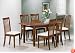 2 New dirty oak Solid Wood dining side chairs W/ cushion