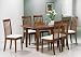 Kitchen & Housewares : 2 New dirty oak Solid Wood dining side chairs W/ cushion