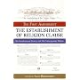 The Establishment of Religion Clause: The First Amendment (Bill of Rights Series)