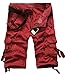 XueYin® Men's Multi-pocket Three-Quarters Cargo Shorts Loose Slim Fit