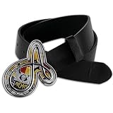 Akademiks - Akademiks 40MM 'A' Script Plate Belt