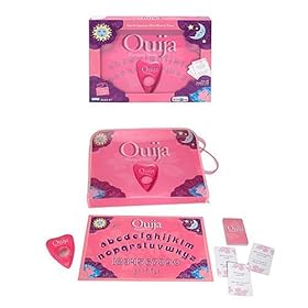 pink plastic ouija board from Hasbro