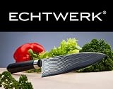 Produkt-Bild: Echtwerk EW-DM-0310 Damastmesser K&uuml;chenmesser Kochmesser 18 cm Klinge