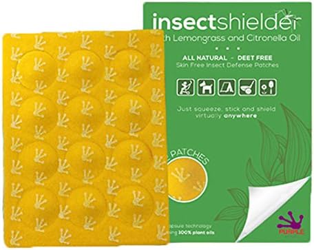 The Original 100% Natural, Non Toxic, Skin Free Insect Repellent that uses 80mg of Undiluted Essential Oils for Superior Protection Anywhere you Require It. Safe for Entire Family including Pets. 12 Patches