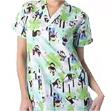 Dickies Medical Uniforms Two Pocket EDS V-Neck Top Everyday Scrub