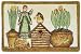 Gardening Angel Bath Rug Image