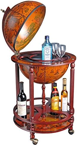 Waypoint Geographic Milano 16.5" Italian Style Floor Standing Bar Globe