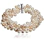Natural & Dyed Freshwater Cultured Pearl "Firecracker" Bracelet