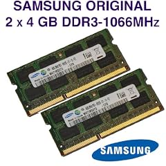 Samsung 8GB Dual Channel Kit (2x 4GB, 204 pin, DDR3-1066, PC3-8500, SO-DIMM) inkl. MwSt Rechnung