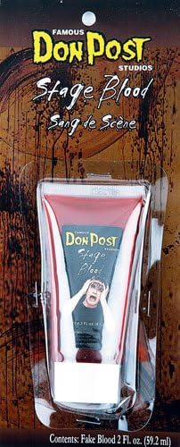Don Post Studios Stage Blood, 2 Ounce Tube