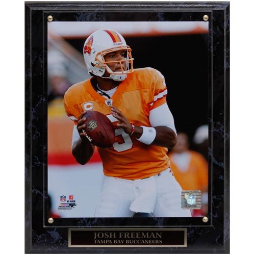Tampa Bay Buccaneers 10.5'' x 13'' #5 Josh Freeman Throwback Player Plaque