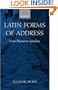 Latin Forms of Address: From Plautus to Apuleius