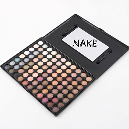 NAKE Pro 88 (#2) Color Eyeshadow Palette Satin Matte Eye Shadow Makeup Kit Set (No.2)
