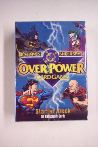 Batman/Superman DC Overpower Card Game Starter Deck