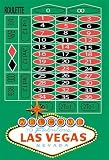 L.A. Rugs FTQ-234 Las Vegas Roulette Poker Rug