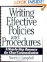 Writing Effective Policies and Procedures: A Step-By-Step Resource for Clear Communication