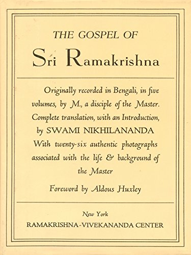 Gospel of Sri Ramakrishna