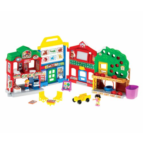 Fisher-Price Little People Learn About Town Play Set