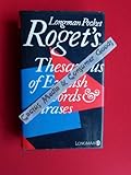 Longman pocket Roget's thesaurus