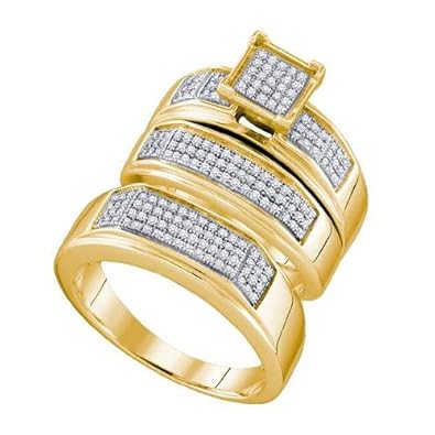 Cheap Girls Jewelry 0.51CT DIAMOND MICRO PAVE TRIO SET For Sale Cheap Girls Jewelry 0.51CT DIAMOND MICRO PAVE TRIO SET For Sale