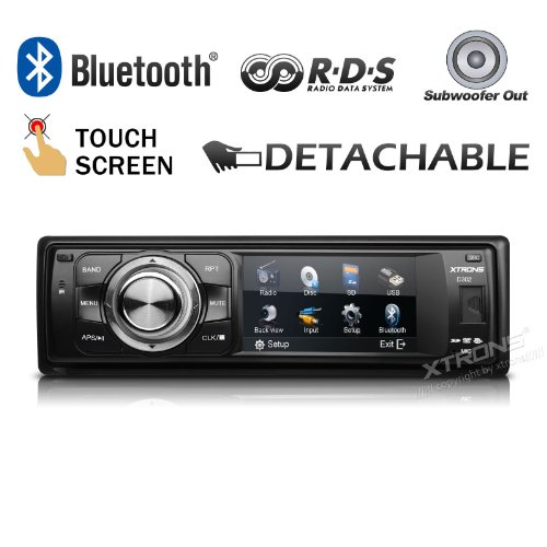 Deals For Xtrons Single 1 DIN In Dash Car Stereo Detachable Face Panel