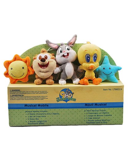 Baby Looney Tunes Crib Musical Mobile