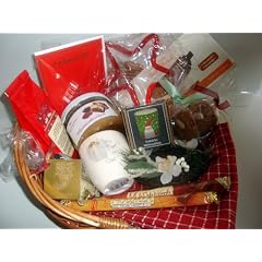Pr�sentkorb Geschenkkorb Der Weihnachtskorb Weihnachten im Korb Leckeres mit weihnachtlicher Dekoration