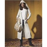 Fleece hoodie duster at Newport News