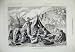 1873 ENCAMPMENT HUNGARIAN GIPSIES TENT PEOPLE ANIMALS